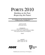 Ports 2010: Building on the Past, Respecting the Future