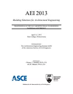 AEI 2013: Building Solutions for Architectural Engineering
