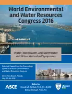 World Environmental and Water Resources Congress 2016: Water, Wastewater, and Stormwater and Urban Watershed Symposium