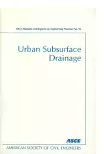Urban Subsurface Drainage