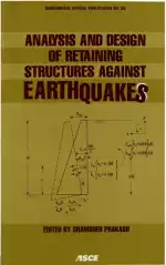 Analysis and Design of Retaining Structures against Earthquakes