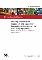 BS ISO 17740-1:2015