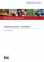 BS EN 12697-27:2017