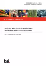 BS EN ISO 12006-2:2020