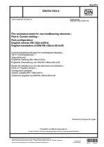 DIN EN 1364-4