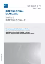 IEC 60335-2-78:2002+AMD1:2008 CSV