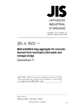 JIS A 5031:2006/Amendment 1:2010