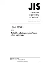 JIS A 1158:2014