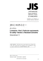 JIS C 8105-2-2:2003/Amendment 1:2010