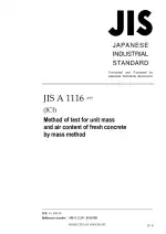 JIS A 1116:2019
