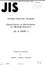 JIS A 0030:1973
