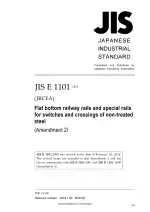 JIS E 1101:2001/Amendment 2:2012