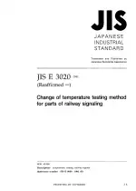 JIS E 3020:1981 (R1998)