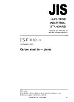JIS E 1110:1998 (R2003)