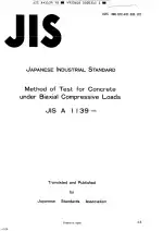 JIS A 1139:1978 (R1983)