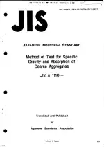 JIS A 1110:1989