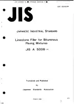 JIS A 5008:1976 (R1984)