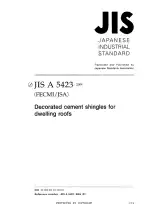 JIS A 5423:2004
