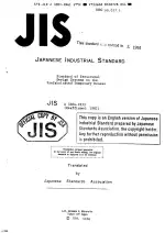 JIS A 3304:1994