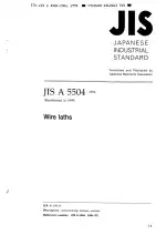 JIS A 5504:1994 (R1999)