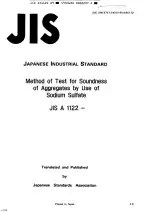 JIS A 1122:1989