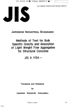 JIS A 1134:1989