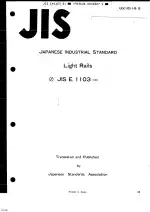 JIS E 1103:1981