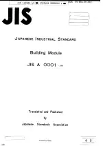JIS A 0001:1963 (R1966)