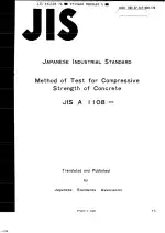 JIS A 1108:1976