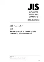 JIS A 1118:2011