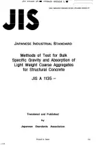 JIS A 1135:1989