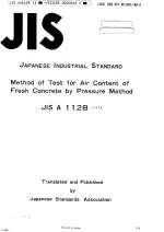 JIS A 1128:1975